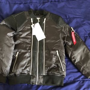 Boys Swiss Cross Original Bomber Jacket Size 10-12